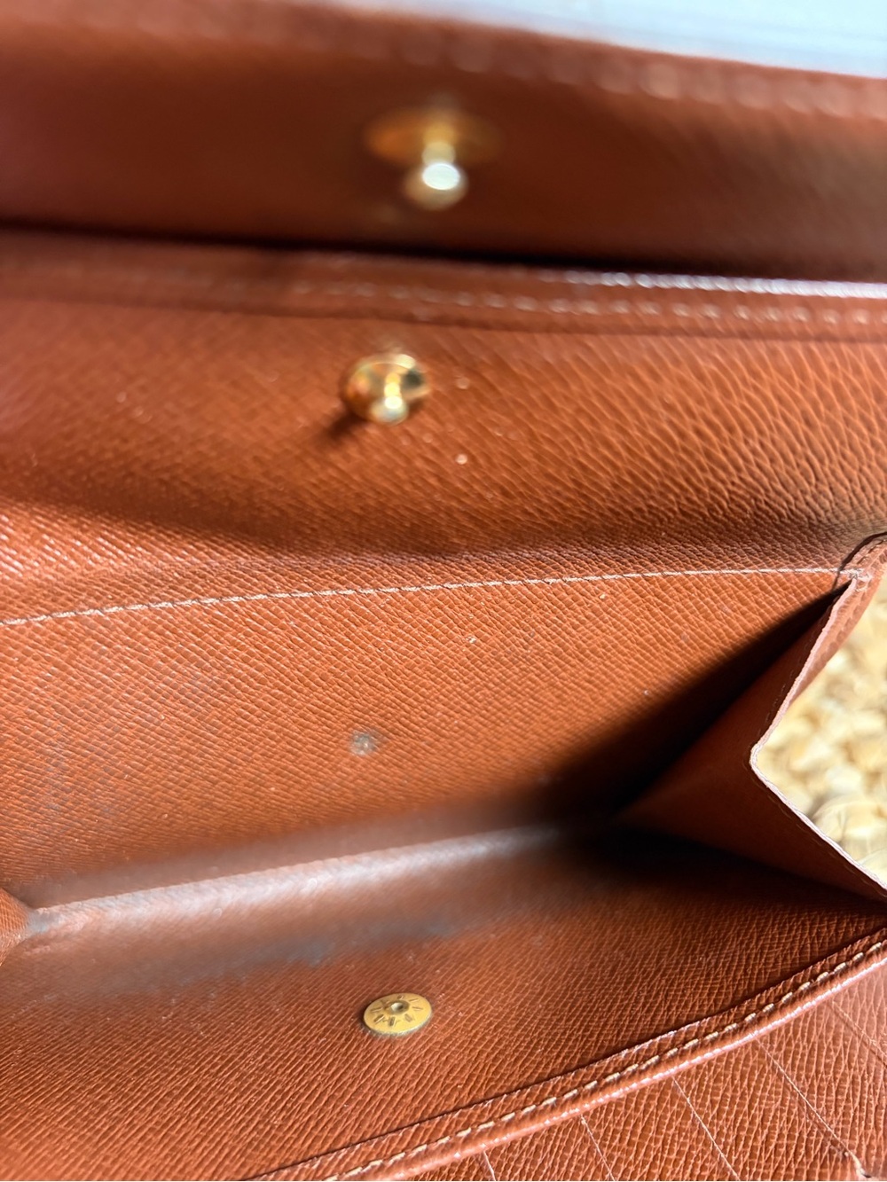 LOUIS VUITTON MONOGRAM FOLDED CONTINENTAL WALLET - Picture 11 of 12